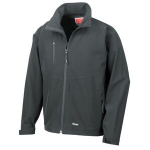 Result Unisex Adult Soft Shell Jacket / Black
